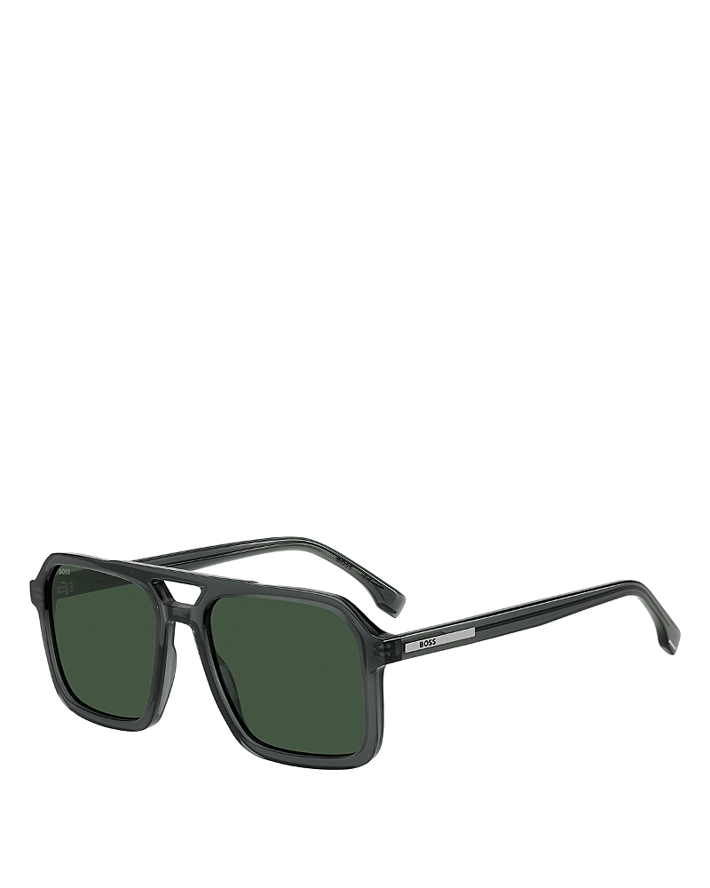 Hugo Boss Double Bridge Square Sunglasses, 56mm