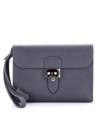 24 Sac a Depeches Wristlet Pouch Epsom