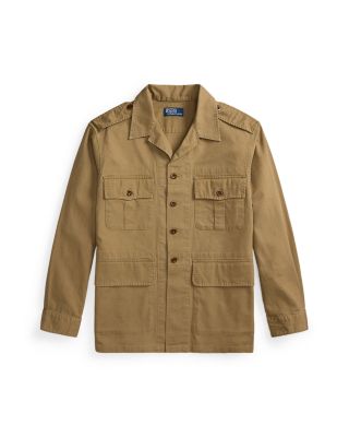 Classic Fit Textured Overshirt