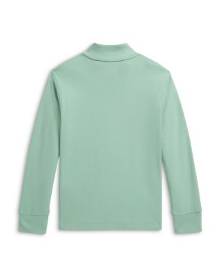 Boys' Cotton Interlock Quarter Zip Pullover - Little Kid