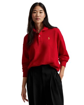Lunar New Year Long Sleeve Collared Sweatshirt
