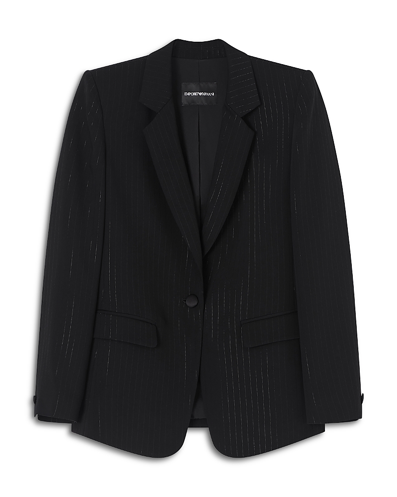 Emporio Armani One Button Blazer · 44 IT/8 US