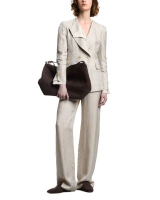 Textured Jacquard Blazer