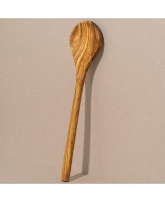  Round Olive Wood Cooking Spoon