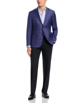 Tonal Plaid Regular Fit Classic Jacket - Exclusive