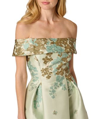 Off the Shoulder Midi Dress