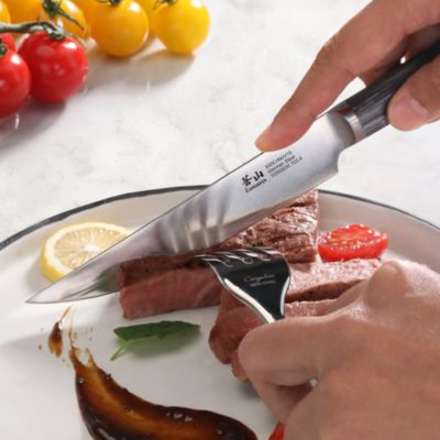 4 Piece Pakkawood Steak Knife Set