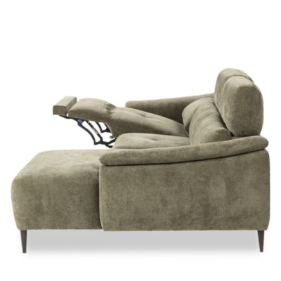 Riposto 3 Piece Fabric Motion Sectional