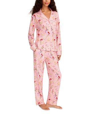 Brilliant Botanical Pima Cotton Jersey Pajama Set