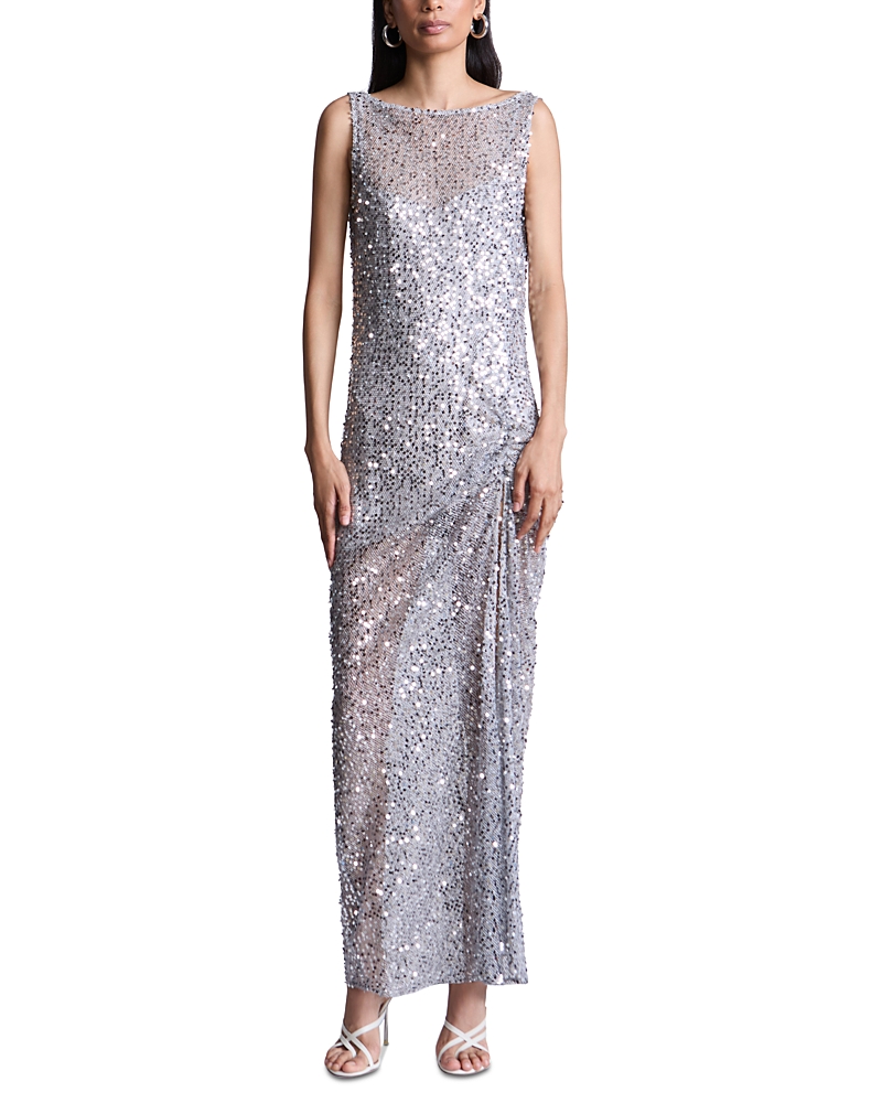 Bcbgmaxazria Lorraine Sequinned Gown