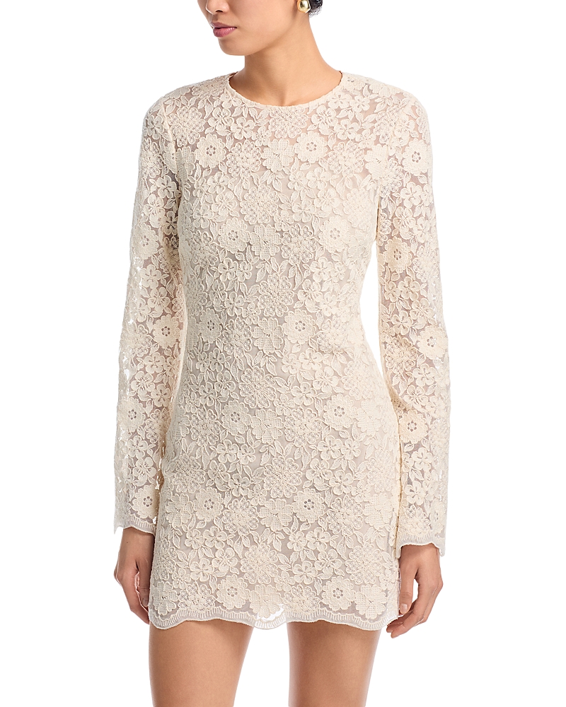 Veronica Beard Teresia Lace Mini Dress