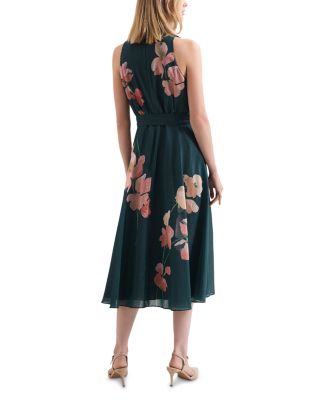 Lucinda Button Front Floral Dress