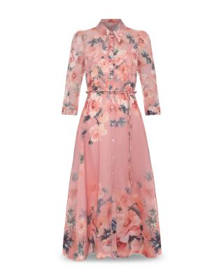 Anabella Floral Shirt Dress