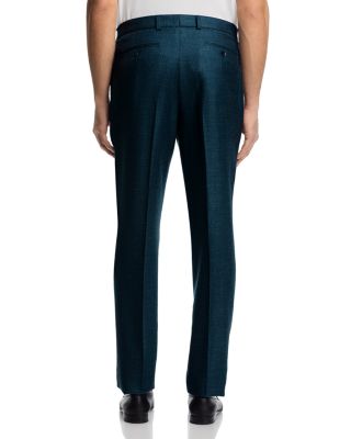 Wool, Silk & Linen M&eacute;lange Suit Pants