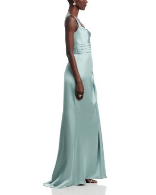 Off-the-Shoulder Draped Gown