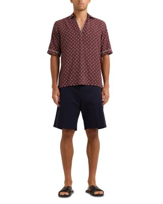 Laurent Cotton Blend Shorts