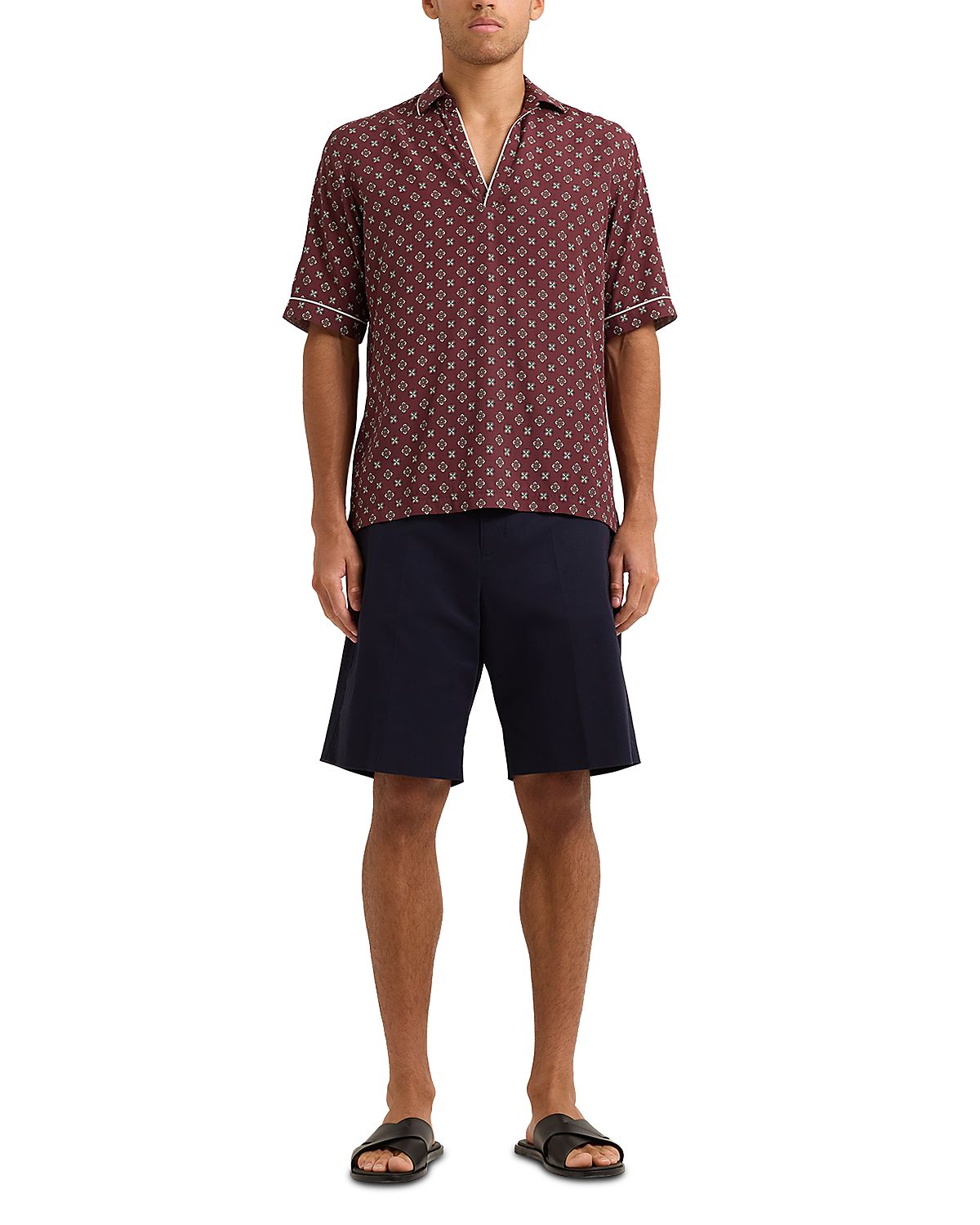 Orlebar Brown Laurent Cotton Blend Shorts