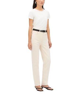  Slim Denim in White Wash