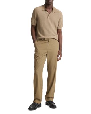 Geo Jacquard Short Sleeve Polo Shirt