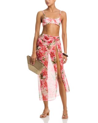 Lori Maxi Skirt Sarong Swim Cover-Up