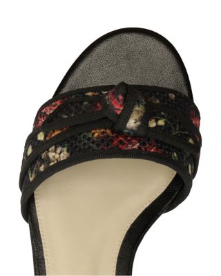 Women's Grossgrain Bow Slides