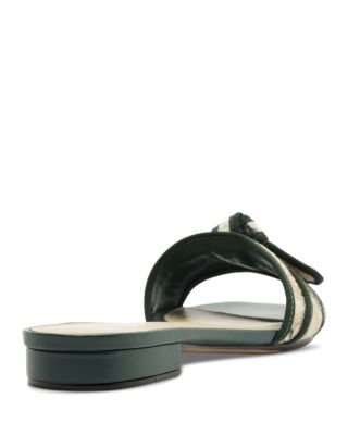 Women's Grossgrain Bow Slides