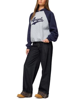 Angels Raglan Oversized Hoodie