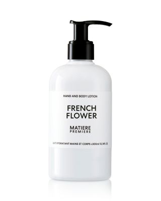 Matiere Premiere French Flower Hand & Body Lotion 10.14 Oz. In Transparent