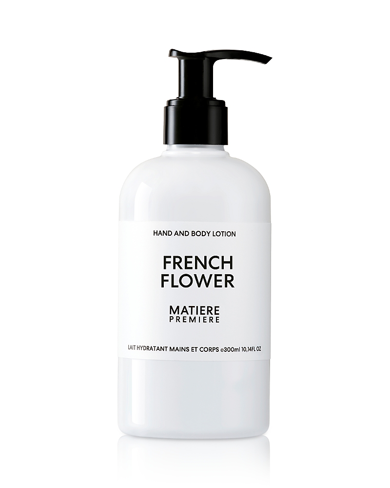 Matiere Premiere French Flower Hand & Body Lotion 10.14 Oz. In Transparent