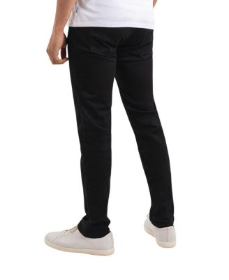 Men's Classic Fit Jeans Signature Stretch Denim Black Wash