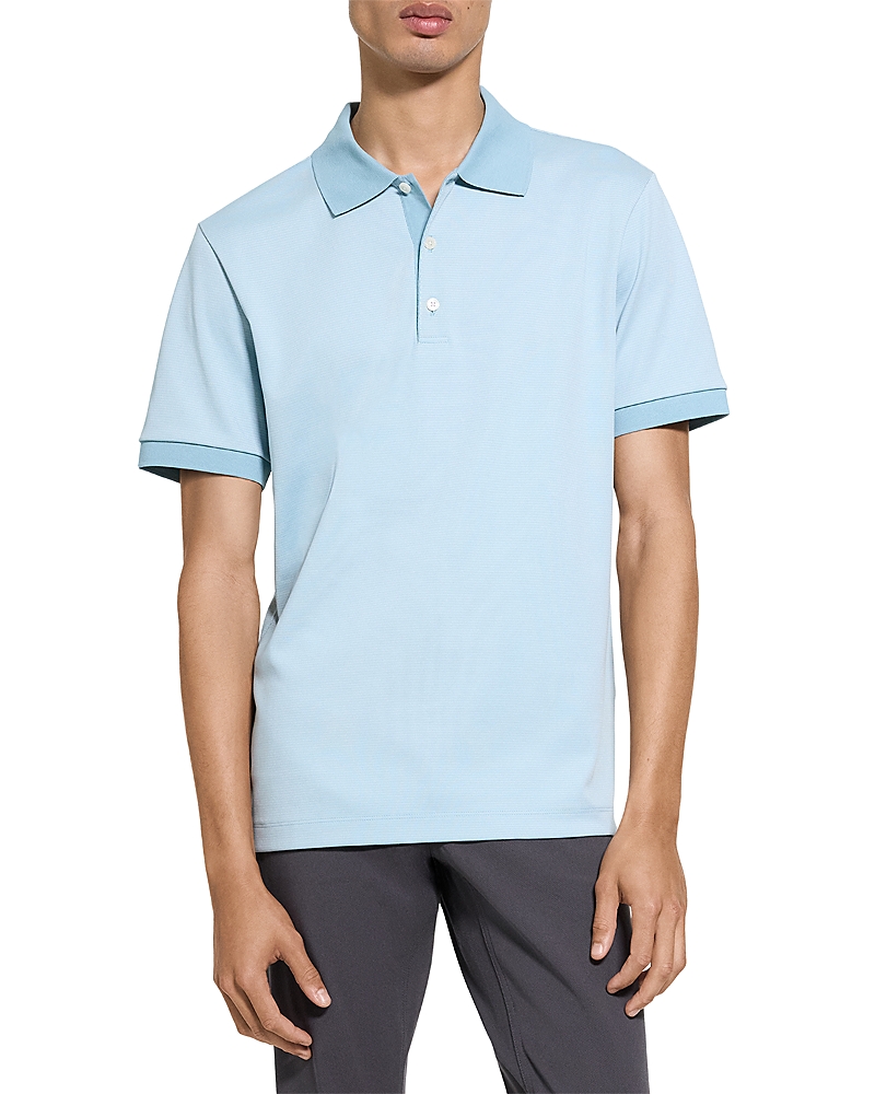 Theory Geo Polo in Mod Jacquard