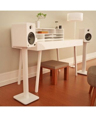 SP26PL 26" Bookshelf Speaker Stands with Rotating Top Plates and Cable Management - Pair