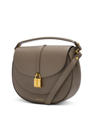 Siena Small Leather Saddle Bag