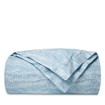 Sferra X Scalamandre Cobblestones Duvet Cover, King In Blue