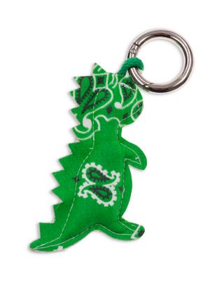 Gri-Gri Paisley Cotton Dinosaur Bag Charm