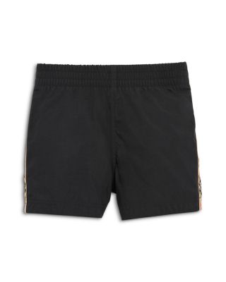Boys' Atticus Check Trim Swim Shorts - Baby, Little Kid