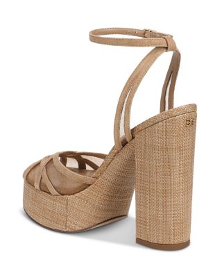 Women's Sandy Block Heel Platform Sandals