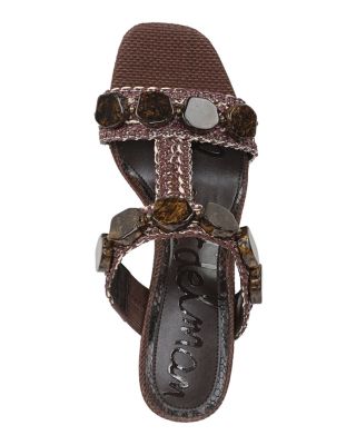 Women's Dante Stone Embellished Wedge Sandals