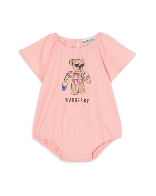 Girls' Dori Beach Bear Cotton Bodysuit - Baby