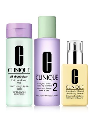 Healthy Skin System for Dry Combination Skin Types Skincare Gift Set ($84 value)