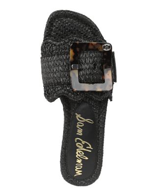 Women's Bambi Raffia Slide Sandals