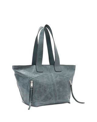 Jean Rey Large Leather Tote Bag