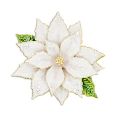 White Poinsettia Object