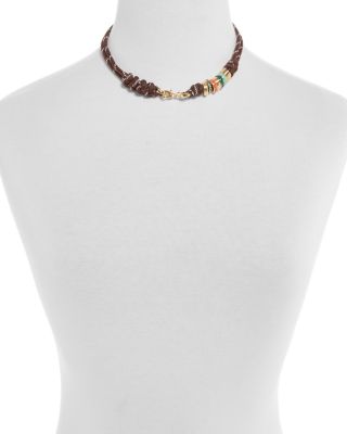 Super Size Happy Cord Necklace, 14"