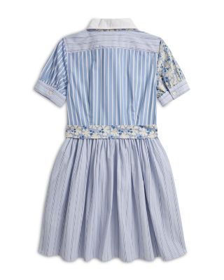 Girls' Cotton Poplin Fun Shirtdress - Little Kid, Big Kid