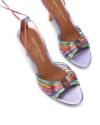 Women's Multi Strap Ankle Tie Sandals