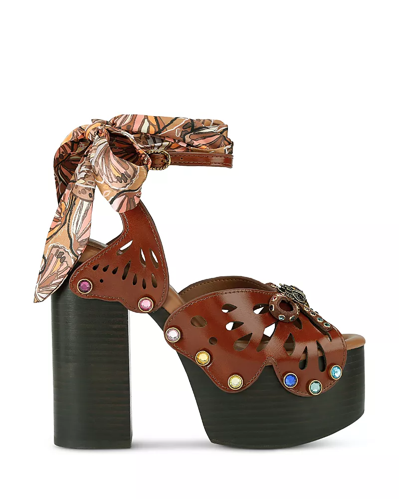 Kurt Geiger London Women's Butterfly Platform Sandals