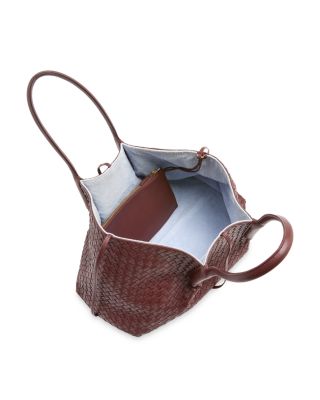 Pinacoteca Reversible Intrecciato Leather Tote