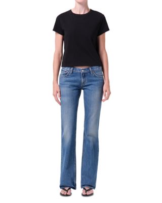 Low Rise Boot Jeans in Margin