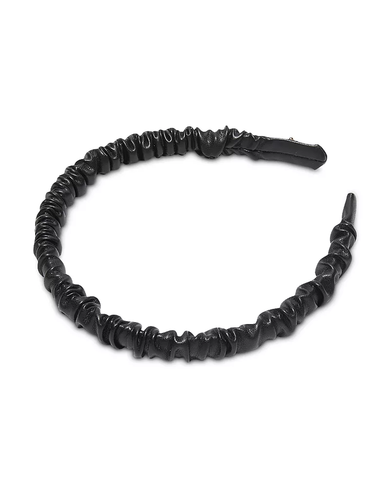 Lele Sadoughi Jessie Faux Leather Headband